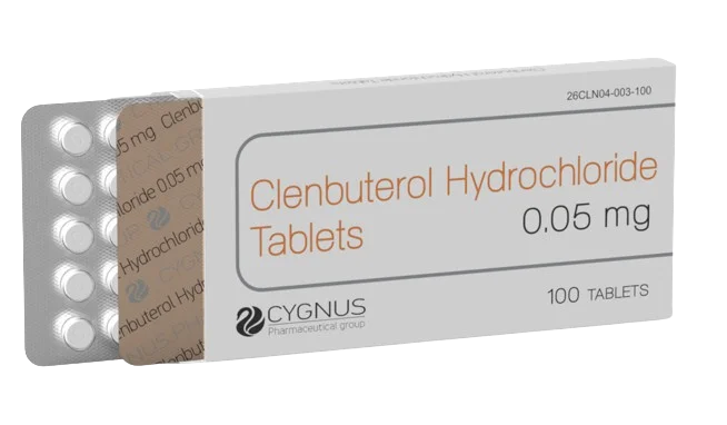 Clenbuterol tablets 50mcg