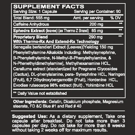Black Mamba Fat Burner by INNOVATIVE LABS - Image 2