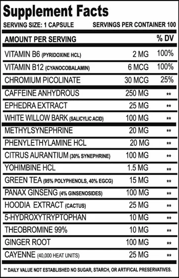 Cloma Pharma Methyldrene EPH 25 - Image 2
