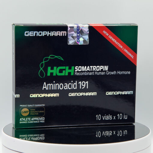 Somatropin HGH 10 VIALS of 10 IU/ TOTAL 100 IU | Genopharm