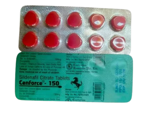 CenForce - 150 | 10 tabs of 150mg | Sildenafil Citrate | Centurion Remedies