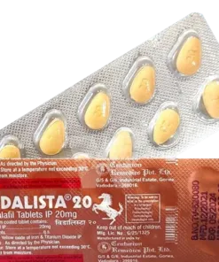 Vidalista 10 tablets of 20MG - Tadalafil - Cialis | Centurion Remedies