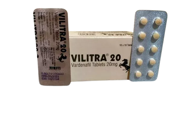 Vilitra 20mg 10 tabs of 20mg - Vardenafil | Centurion Remedies