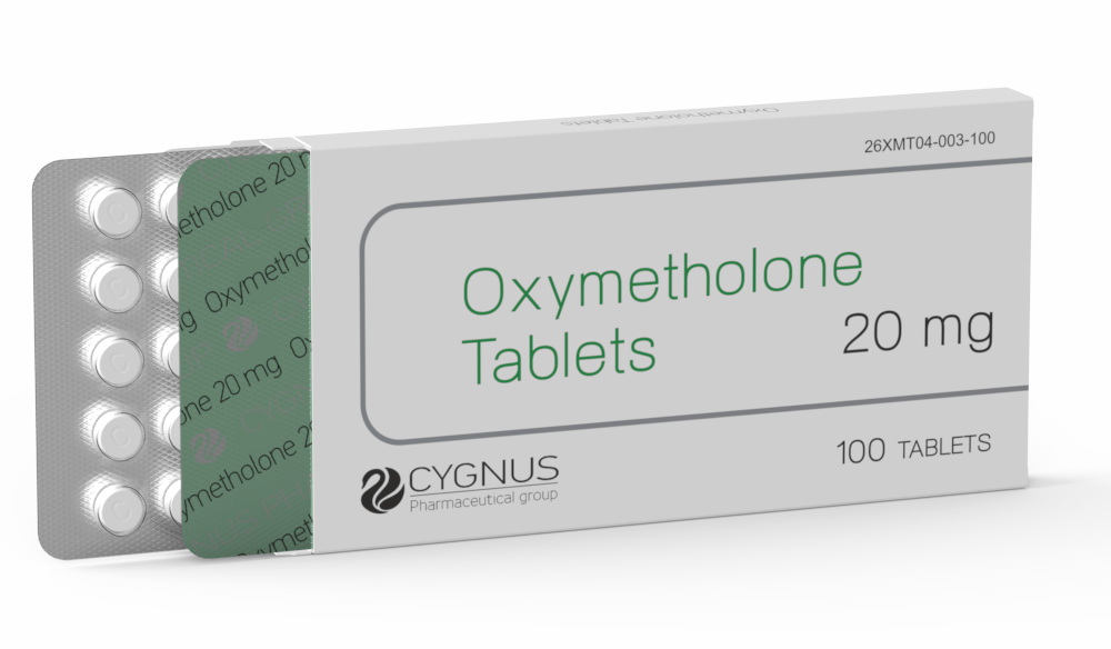 Oxymetholone 100Tabs/20mg Cygnus