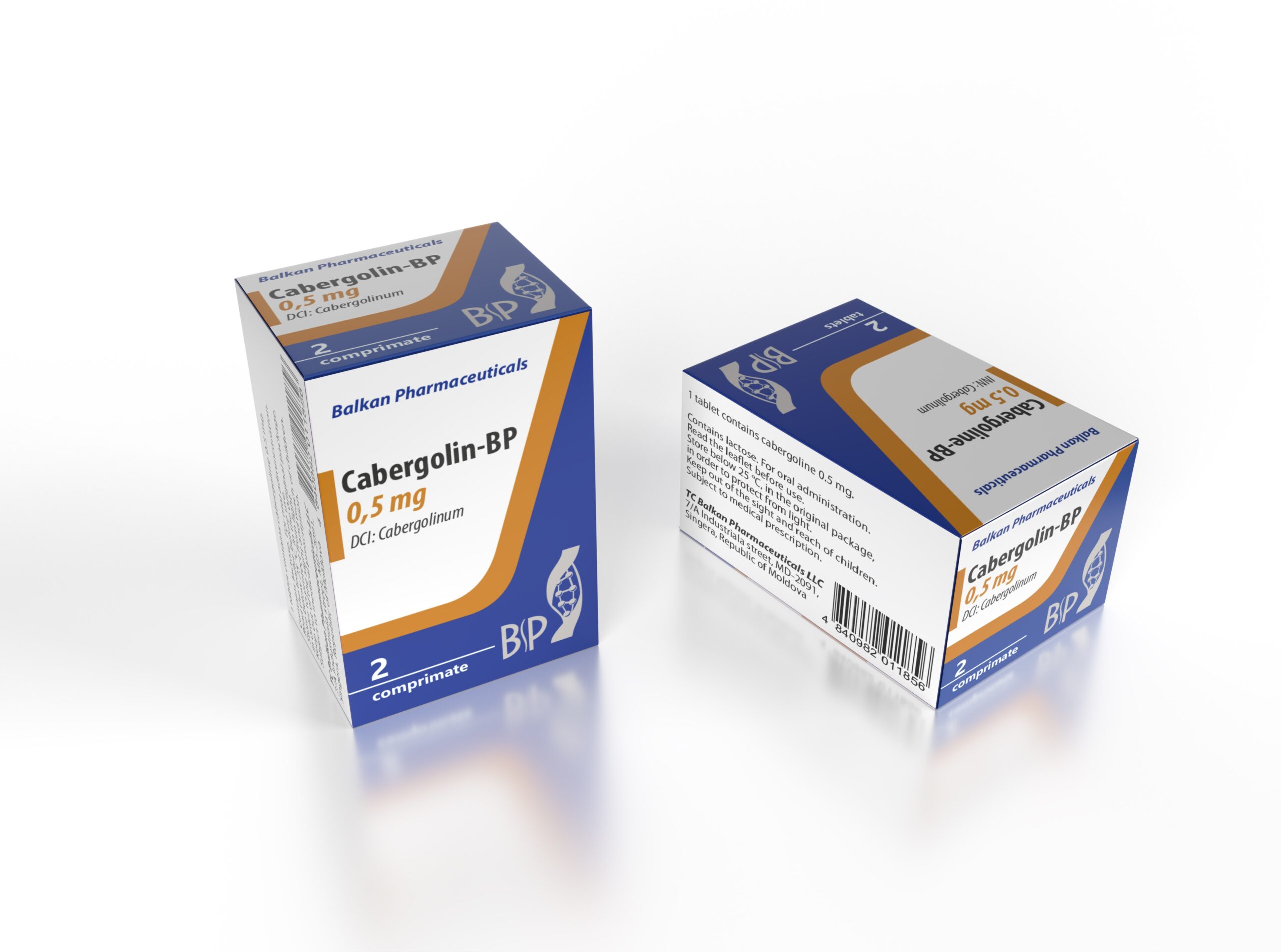 Cabergoline 20 Tablets/0.5mg | Balkan Pharmaceuticals - Image 2